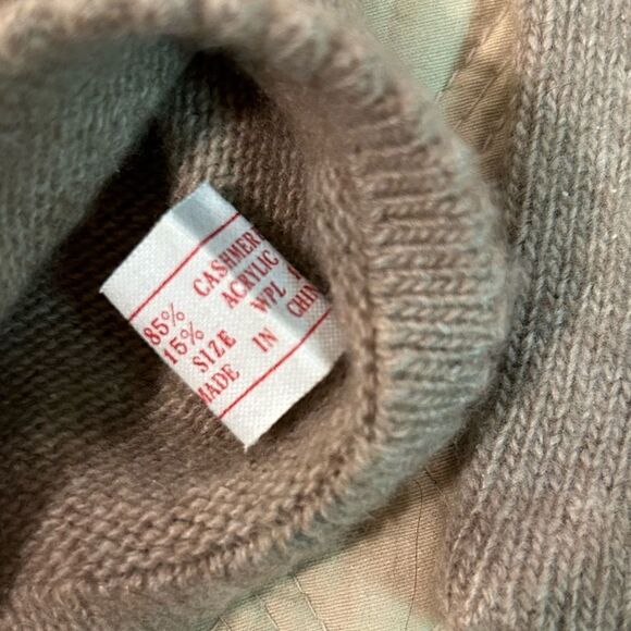 Cashmere blend gloves  - Picture 3 of 4